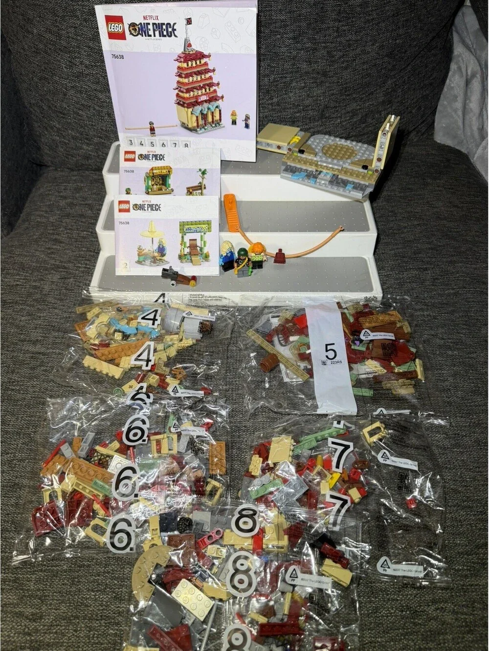 LEGO One Piece 75638 Arlong Park Set Missing Bags 1-2 Bag 3 Built 4-8 New